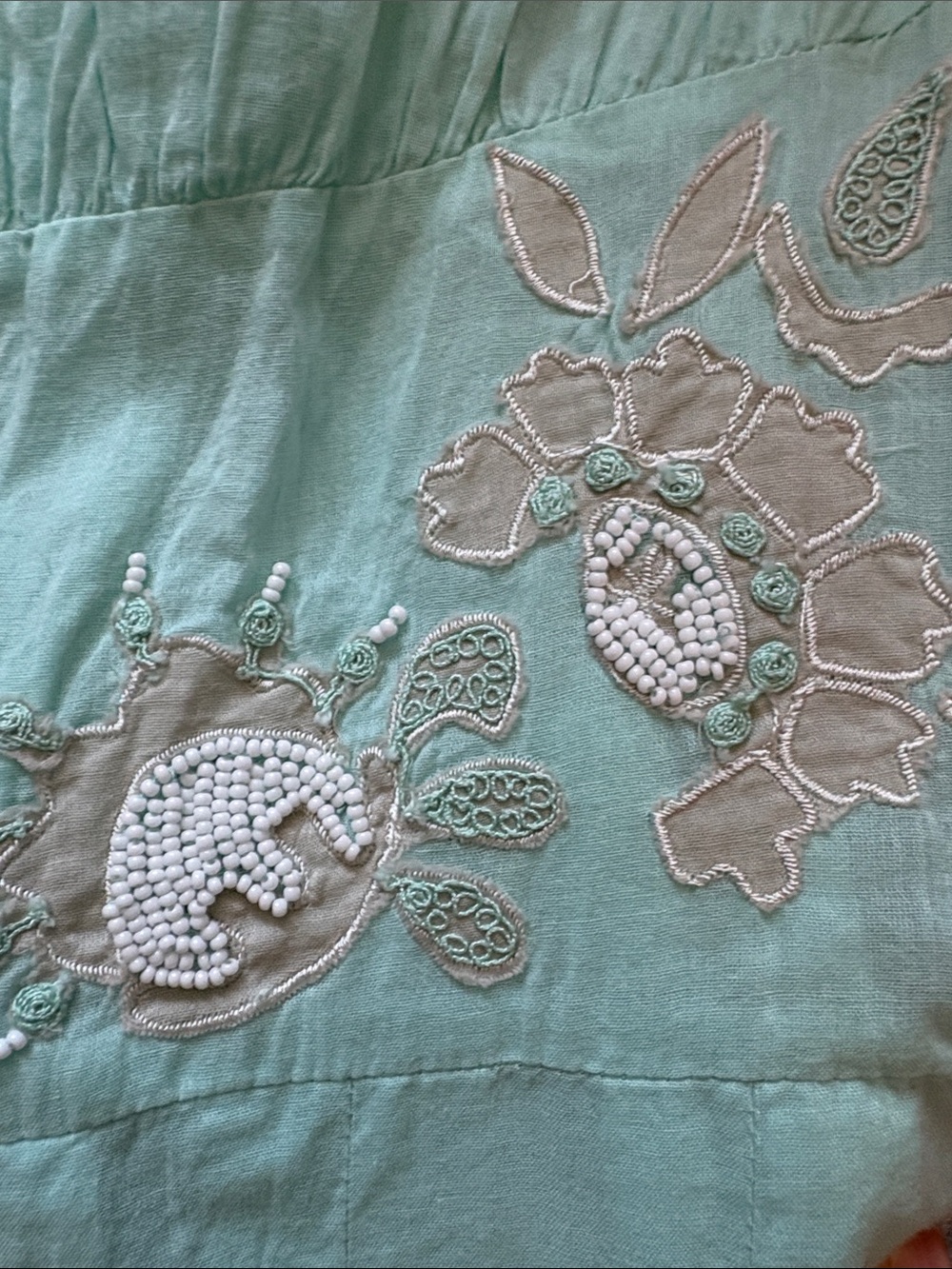 Nougat London Cotton Dress with Beading - Picture 6 of 9
